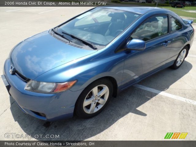 2006 Honda Civic EX Coupe in Atomic Blue Metallic