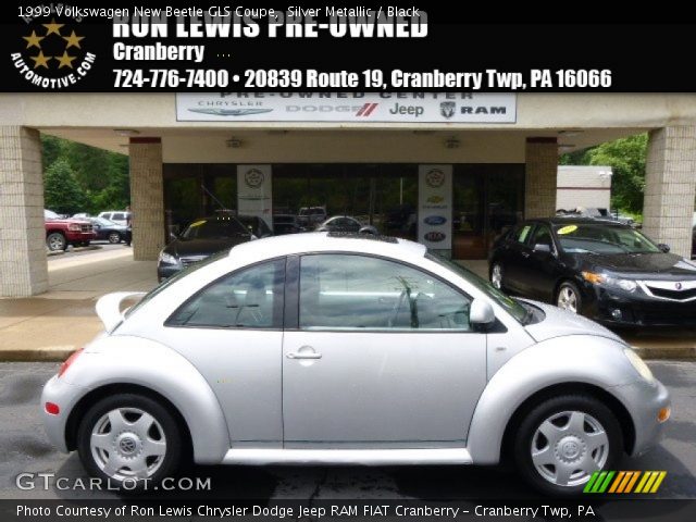 1999 Volkswagen New Beetle GLS Coupe in Silver Metallic
