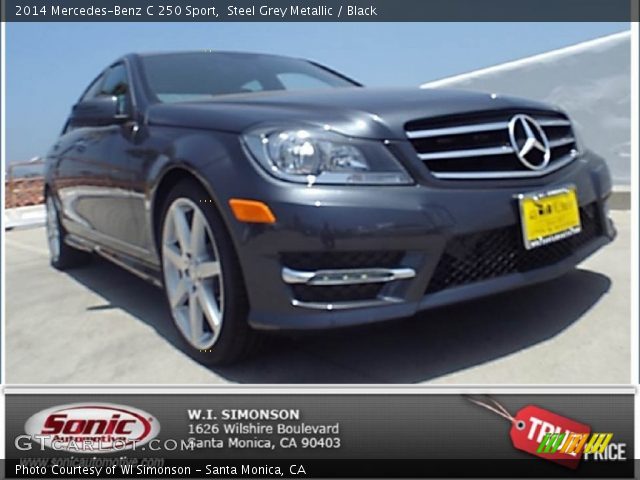 2014 Mercedes-Benz C 250 Sport in Steel Grey Metallic