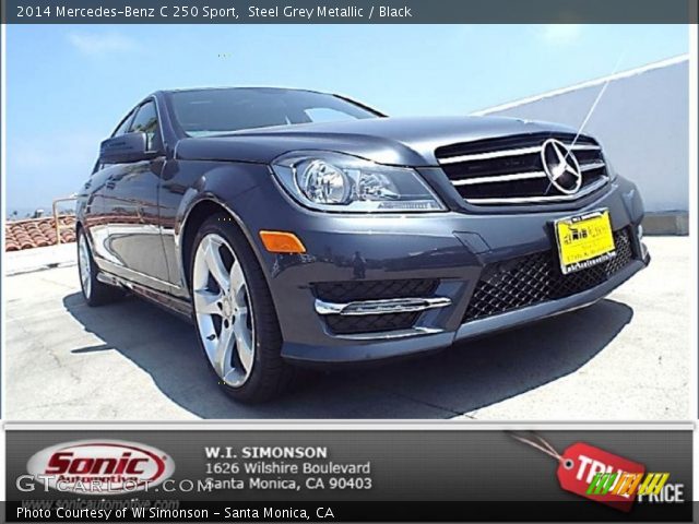 2014 Mercedes-Benz C 250 Sport in Steel Grey Metallic