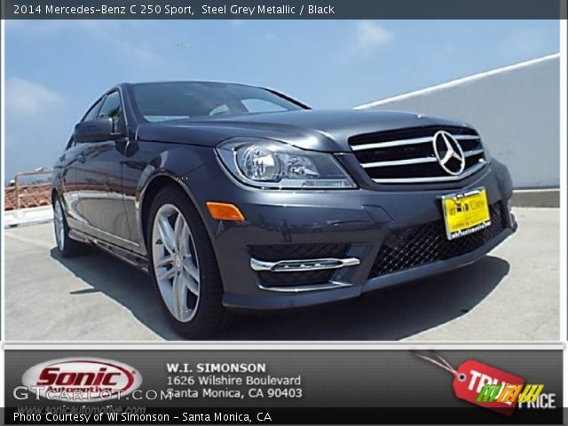 2014 Mercedes-Benz C 250 Sport in Steel Grey Metallic