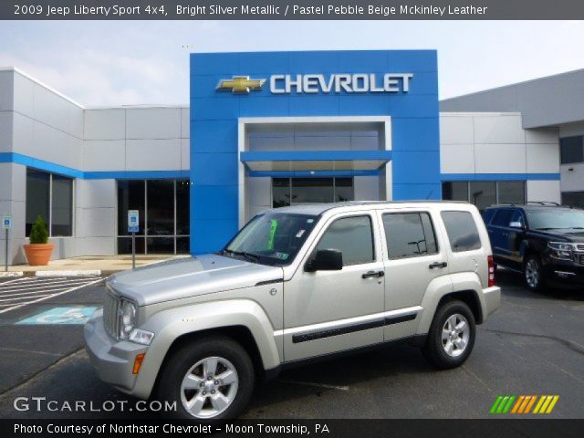 2009 Jeep Liberty Sport 4x4 in Bright Silver Metallic