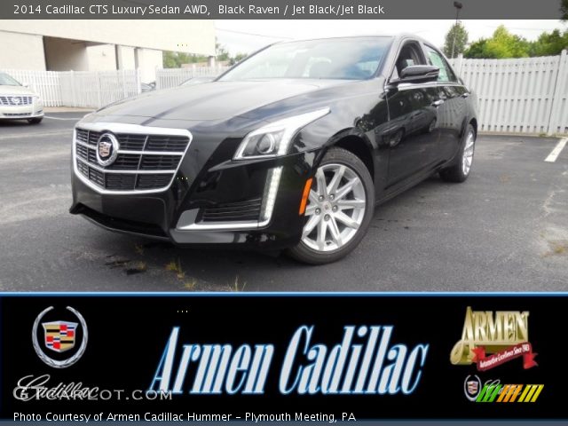 2014 Cadillac CTS Luxury Sedan AWD in Black Raven