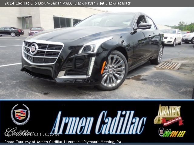 2014 Cadillac CTS Luxury Sedan AWD in Black Raven