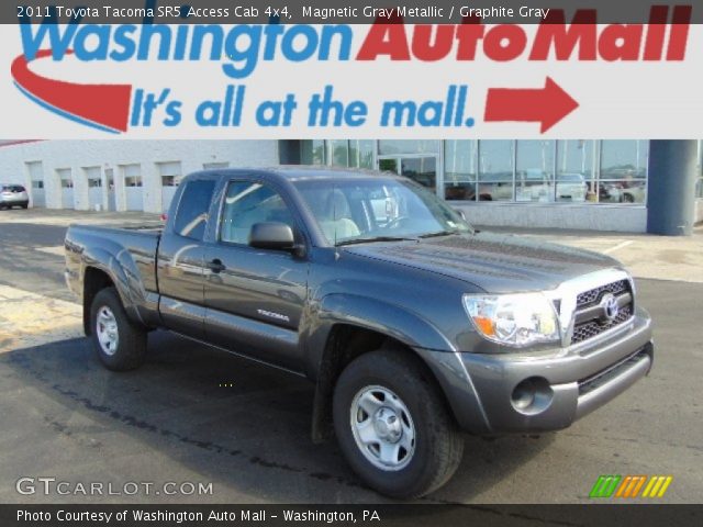 2011 Toyota Tacoma SR5 Access Cab 4x4 in Magnetic Gray Metallic