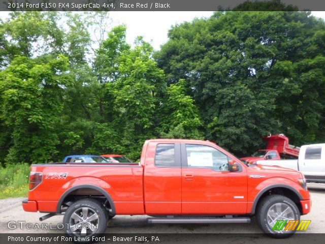 2014 Ford F150 FX4 SuperCab 4x4 in Race Red