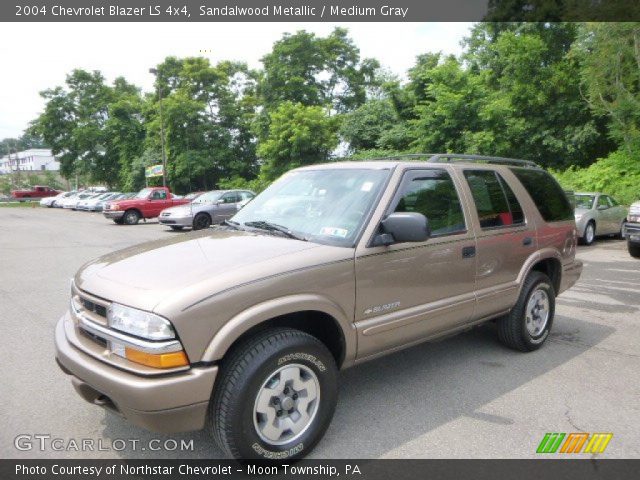 2004 Chevrolet Blazer LS 4x4 in Sandalwood Metallic