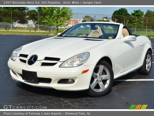 2007 Mercedes-Benz SLK 280 Roadster in Arctic White