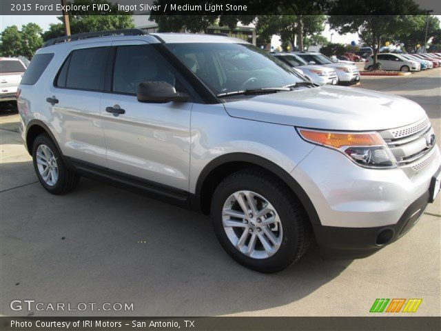 2015 Ford Explorer FWD in Ingot Silver