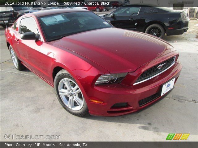 2014 Ford Mustang V6 Coupe in Ruby Red