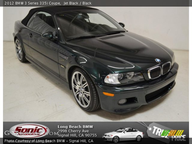 2012 BMW 3 Series 335i Coupe in Jet Black