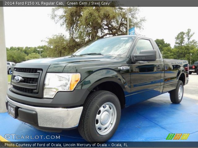 2014 Ford F150 XL Regular Cab in Green Gem