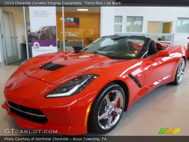 2014 Chevrolet Corvette Stingray Convertible in Torch Red