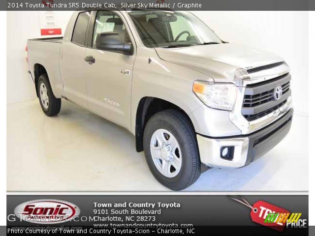 2014 Toyota Tundra SR5 Double Cab in Silver Sky Metallic