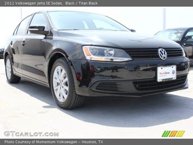 2011 Volkswagen Jetta SE Sedan in Black