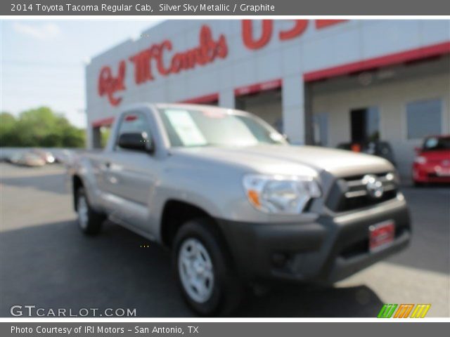 2014 Toyota Tacoma Regular Cab in Silver Sky Metallic