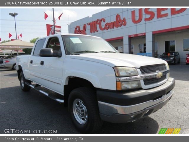 2004 Chevrolet Silverado 2500HD LT Crew Cab 4x4 in Summit White