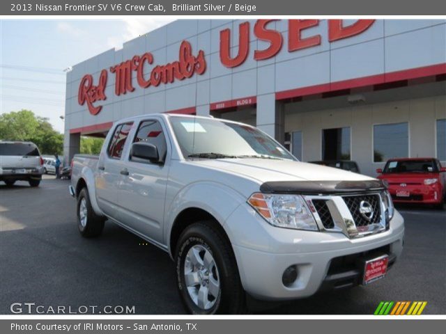 2013 Nissan Frontier SV V6 Crew Cab in Brilliant Silver