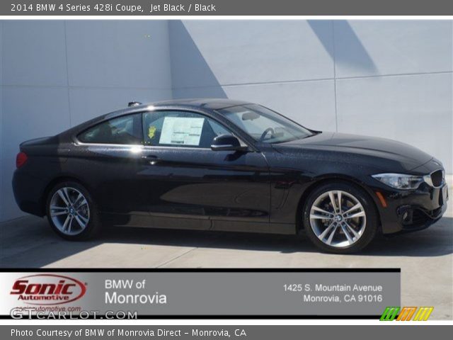2014 BMW 4 Series 428i Coupe in Jet Black