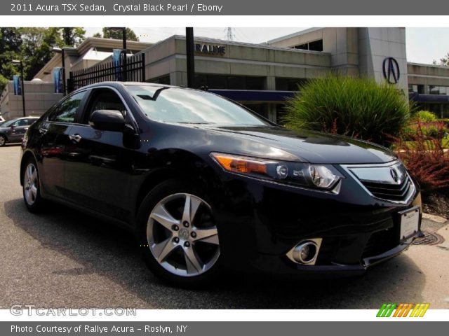 2011 Acura TSX Sedan in Crystal Black Pearl