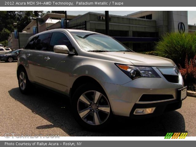 2012 Acura MDX SH-AWD Technology in Palladium Metallic