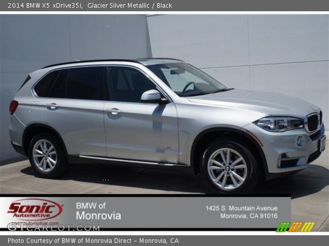 2014 BMW X5 xDrive35i in Glacier Silver Metallic
