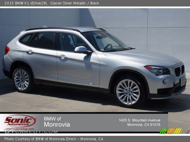 2015 BMW X1 sDrive28i in Glacier Silver Metallic