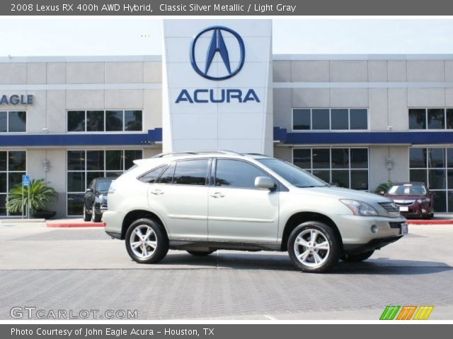 2008 Lexus RX 400h AWD Hybrid in Classic Silver Metallic