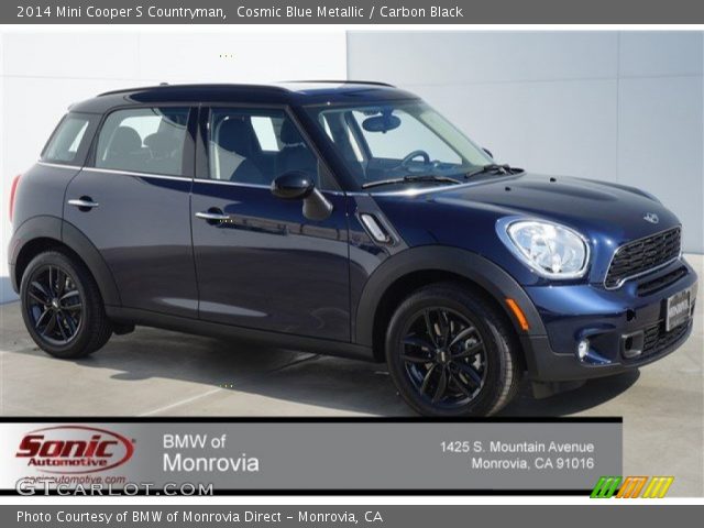 2014 Mini Cooper S Countryman in Cosmic Blue Metallic