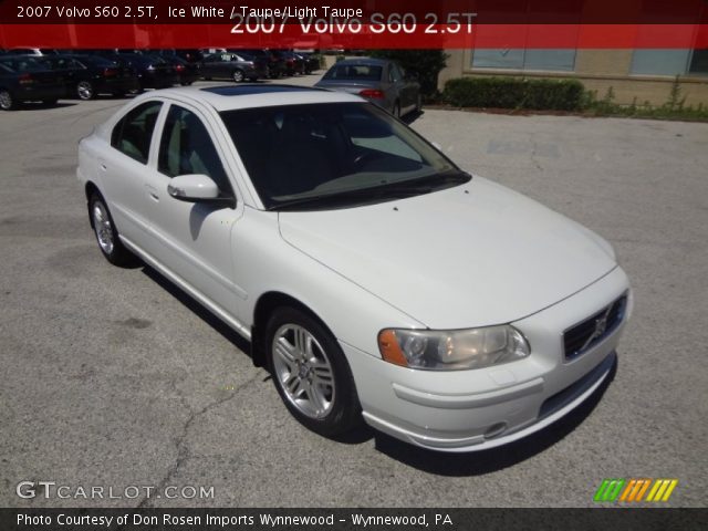 2007 Volvo S60 2.5T in Ice White
