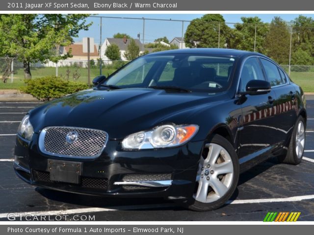 2011 Jaguar XF Sport Sedan in Ebony Black