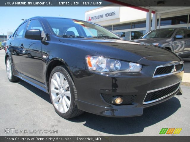 2009 Mitsubishi Lancer GTS in Tarmac Black Pearl