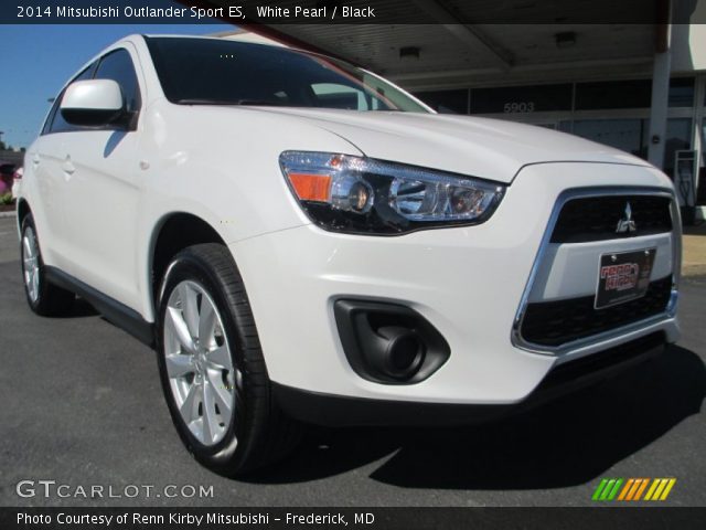 2014 Mitsubishi Outlander Sport ES in White Pearl