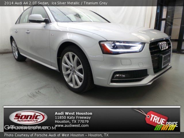 2014 Audi A4 2.0T Sedan in Ice Silver Metallic