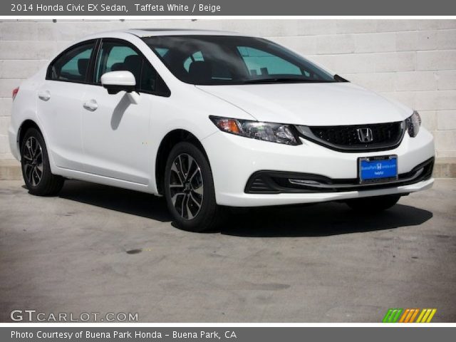 2014 Honda Civic EX Sedan in Taffeta White