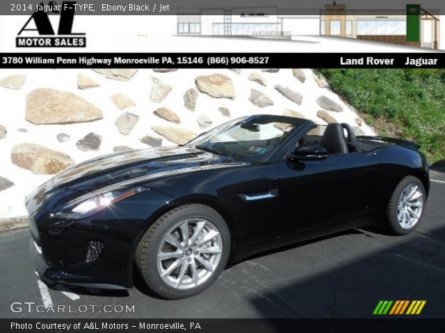 2014 Jaguar F-TYPE  in Ebony Black