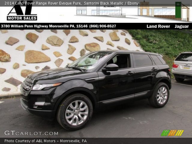 2014 Land Rover Range Rover Evoque Pure in Santorini Black Metallic