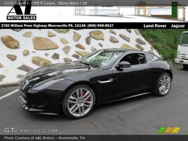 2015 Jaguar F-TYPE R Coupe in Ebony Black