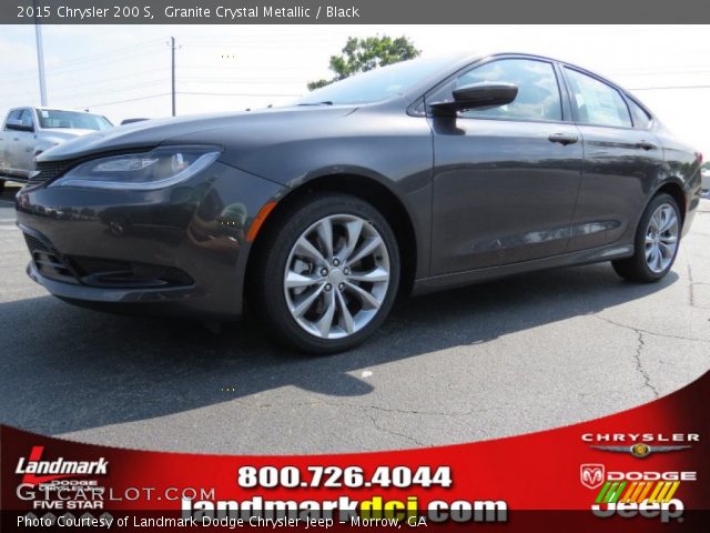 2015 Chrysler 200 S in Granite Crystal Metallic