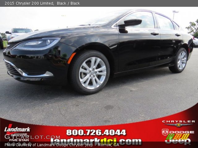 2015 Chrysler 200 Limited in Black