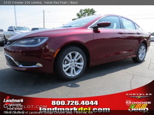 2015 Chrysler 200 Limited in Velvet Red Pearl