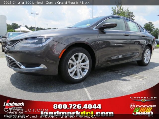 2015 Chrysler 200 Limited in Granite Crystal Metallic