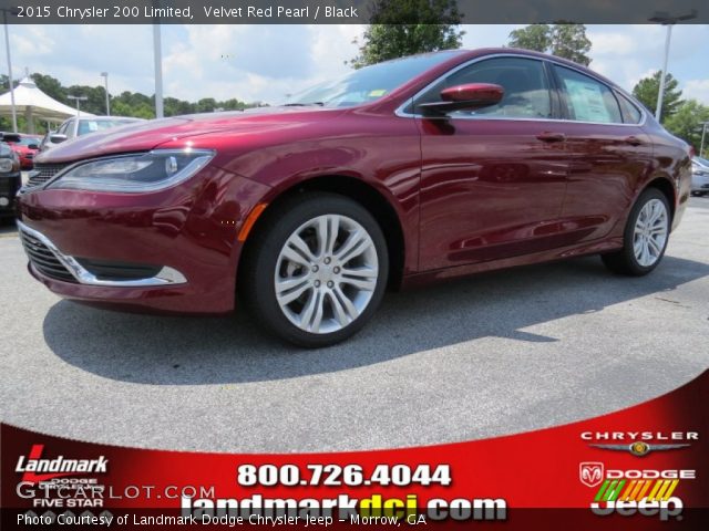 2015 Chrysler 200 Limited in Velvet Red Pearl