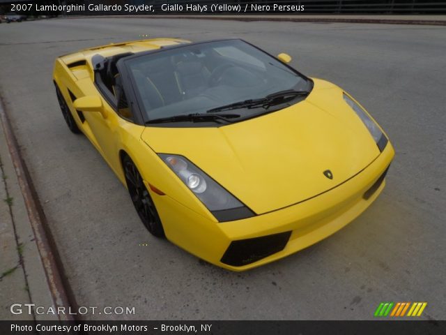 2007 Lamborghini Gallardo Spyder in Giallo Halys (Yellow)