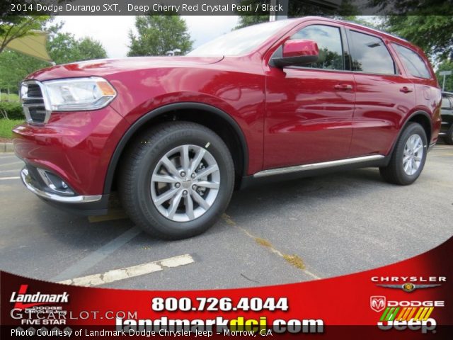 2014 Dodge Durango SXT in Deep Cherry Red Crystal Pearl
