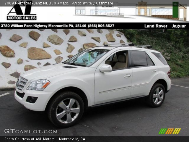 2009 Mercedes-Benz ML 350 4Matic in Arctic White