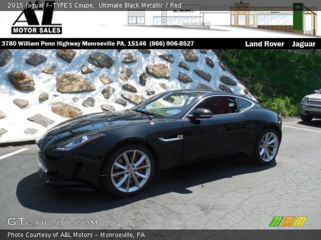 2015 Jaguar F-TYPE S Coupe in Ultimate Black Metallic