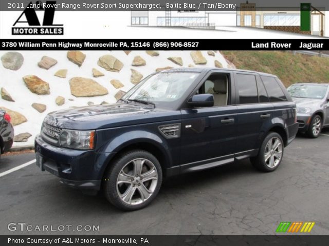 2011 Land Rover Range Rover Sport Supercharged in Baltic Blue