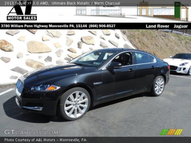 2013 Jaguar XF 3.0 AWD in Ultimate Black Metallic