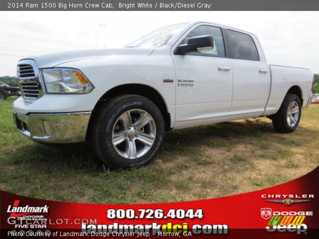 2014 Ram 1500 Big Horn Crew Cab in Bright White